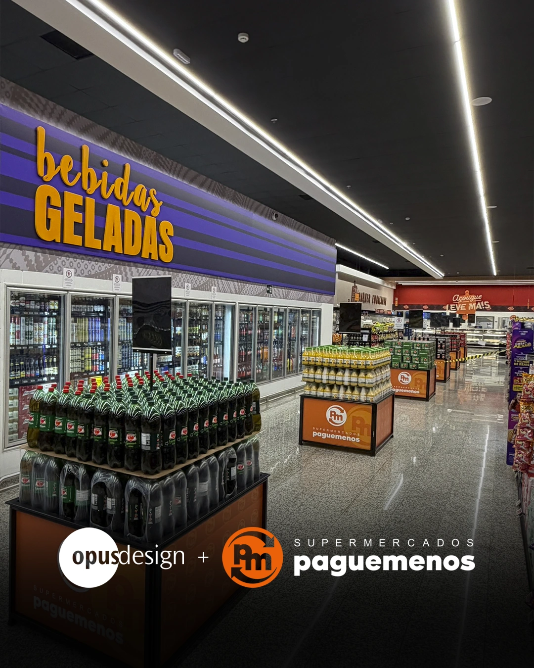 Detalhes do projeto Pague Menos Ribeirão Preto desenvolvido pela Opus Design
